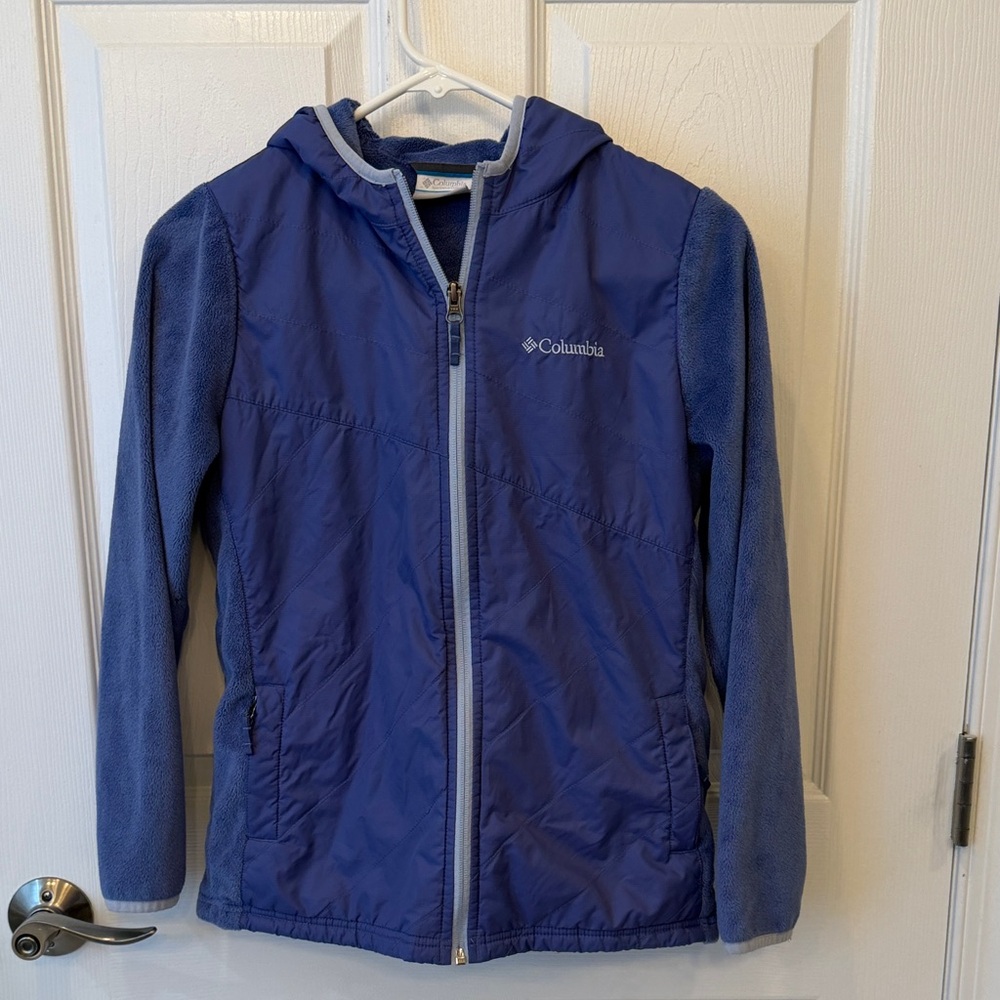 Columbia Periwinkle Full-Zip Jacket